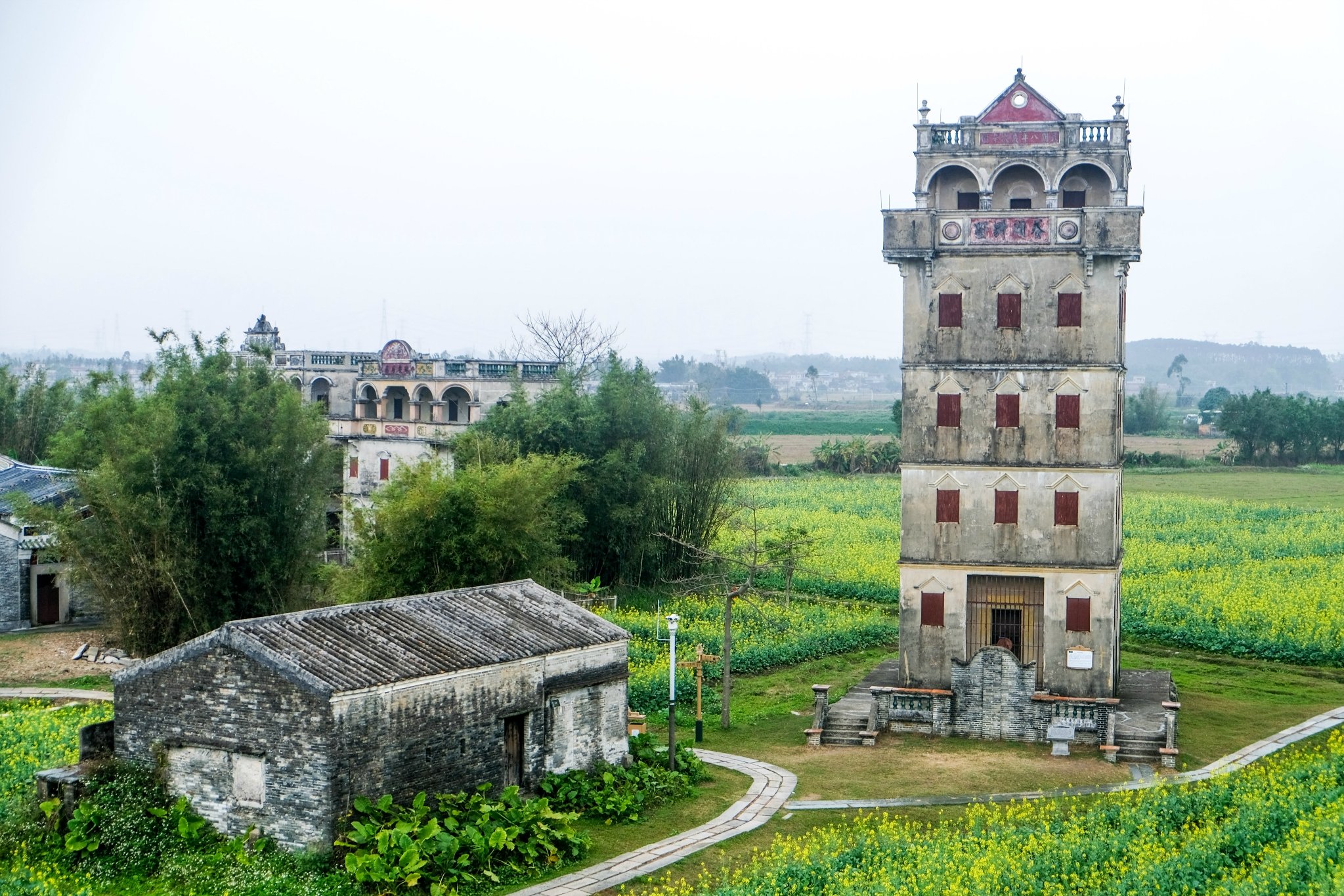 江门：开平市塘口镇自力村