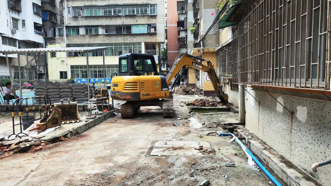 韶关10个老旧小区改造工程陆续开工 惠及588户居民