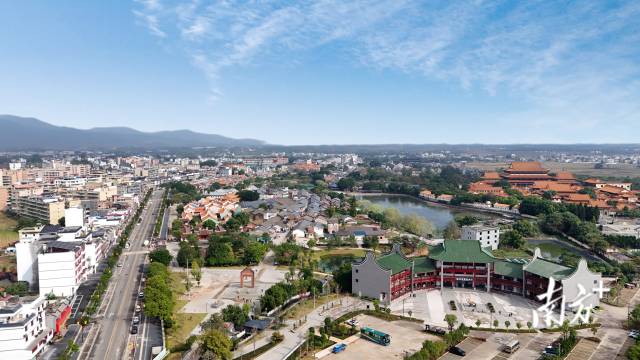 珠玑古巷俯瞰图