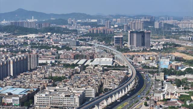 新塘镇俯瞰风貌